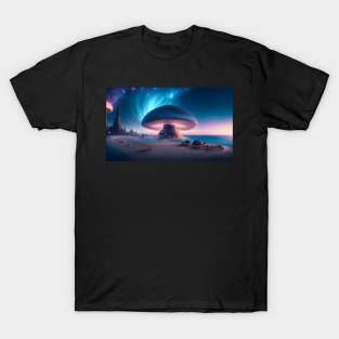 Fantasy mushroom cinematic light T-Shirt